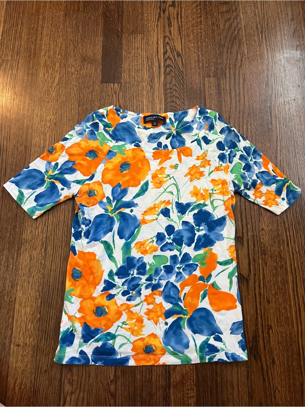 Jones New York Floral Blouse